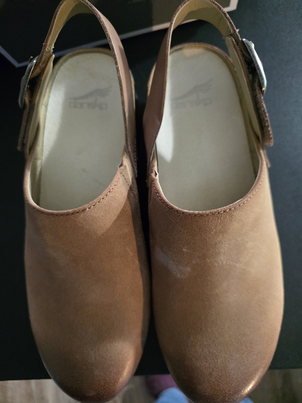 Brand New - Misses Dansko MEerrin Burished Suede Clogs